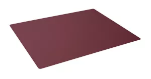 Skrivbordsunderlägg 53x40 präglad dekorkant PP – Röd