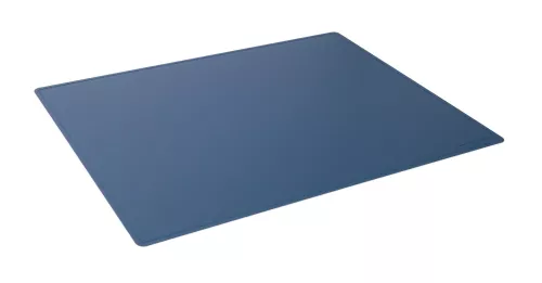 Skrivbordsunderlägg 53x40 präglad dekorkant PP – Mörkblå