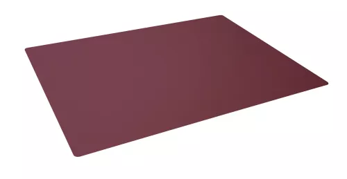 Skrivbordsunderlägg 65x50 präglad dekorkant PP – Röd