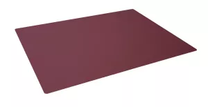 Skrivbordsunderlägg 65x50 präglad dekorkant PP – Röd