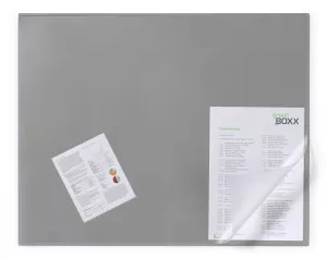 Skrivunderlägg 65 x 52 heltäckande klaff – Grå