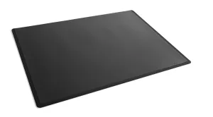 Skrivunderlägg 53 x 40 med transparent klaff PP – Svart