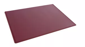 Skrivunderlägg 53 x 40 med transparent klaff PP – Röd