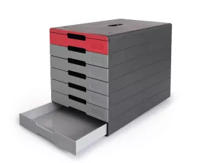Förvaringslådor IDEALBOX PRO 7 – Röd