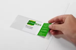 Självhäftande ficka POCKETFIX® 90x57 100 st utan etiketter