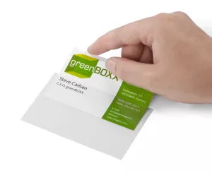 Självhäftande ficka POCKETFIX® 90x57 100 st långsidesöppning
