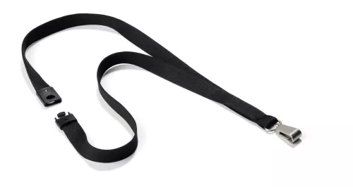 Textilhalsband SOFT COLOUR – Svart