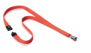 Textilhalsband SOFT COLOUR – Korallröd