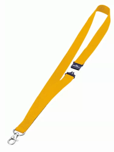 Textilhalsband 20 mm – Gul