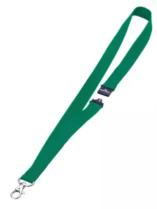 Textilhalsband 20 mm – Grön