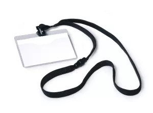 Namnskylt 60x90,  halsband  – Svart