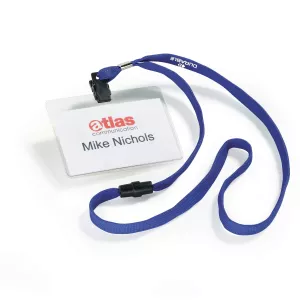 Namnskylt 60x90,  halsband  – Blå