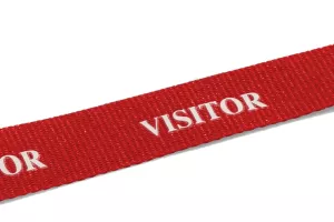 Textilhalsband 20 mm  "VISITOR"
