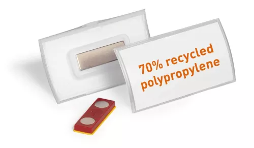Namnskylt CLICK FOLD 40x75 med magnet fix (place&hold)