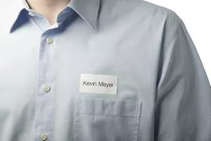 Namnskylt BADGEFIX 30x60, självhäftande