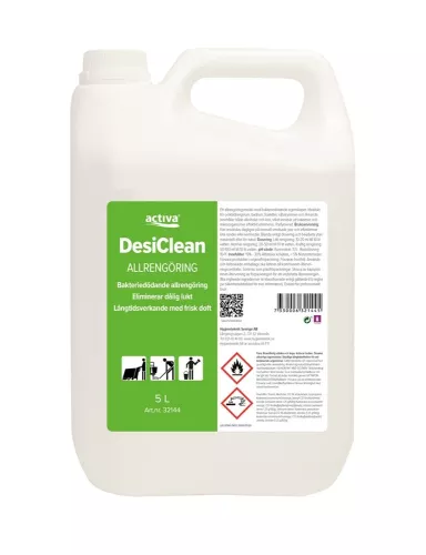 Activa DesiClean 5L – effektiv ytdesinfektion med rengörande effekt för professionell hygien