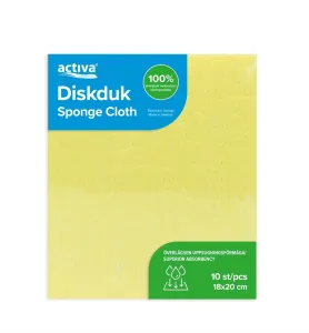 ​Activa Diskduk Gul 10-pack