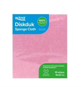 ​Activa Diskduk Röd 10-pack