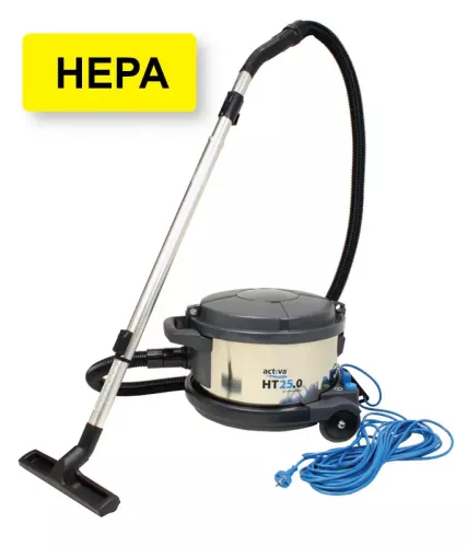 Activa HT25 HEPA dammsugare – kraftfull dammsugare med HEPA-filter för effektiv rengöring och renare luft