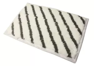 Activa Pad Edge White Midi 38×24 – mjuk rengöringspad för känsliga golvytor, idealisk för kantstädning och manuell golvrengöring