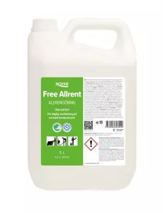 Allrengöring Activa Free 5L – parfymfritt och miljömärkt rengöringsmedel för daglig städning av alla ytor
