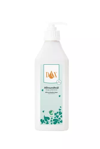 Allroundtvål parfymerad DAX 600 ml – mild och behagligt doftande tvål för daglig handhygien