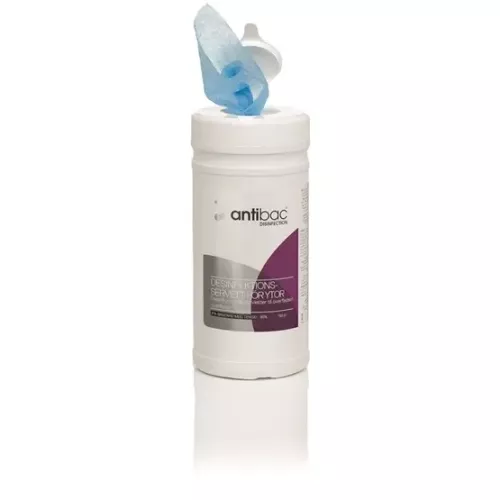 Antibac ytdesinfektionsservett IPA 150-pack – desinfektionsservetter för effektiv rengöring av ytor i hygieniska miljöer