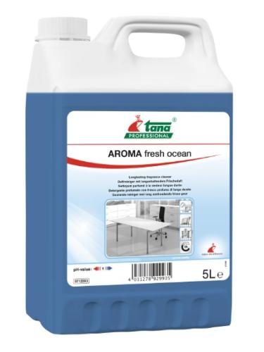 Aroma Fresh Ocean 5L – professionellt rengöringsmedel med frisk havsdoft, effektiv mot smuts och ger långvarig fräschör i städ och hygienmiljöer