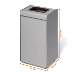 Återvinningskärl DURASORT® 55L brun
