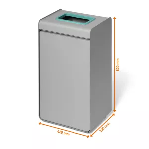Återvinningskärl DURASORT® 55L glas – Grön