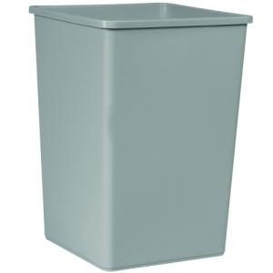 Rubbermaid Square Container 132.5L utan lock Grå