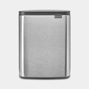 ​Avfallshink Bo Waste Bin Brabantia Matt Stål FPP 12L