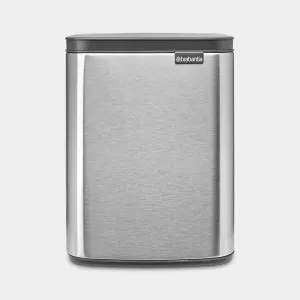 ​Avfallshink Bo Waste Bin Brabantia Matt Stål FPP 7L