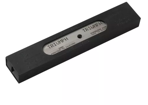 Blad Triumph rostfritt stål 0,15 mm 25-pack – tunna och slitstarka reservblad för effektiv skrapning av glas och hårda ytor