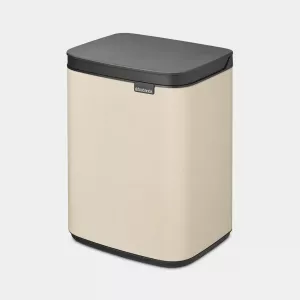 ​Bo Pedalhink Waste Bin Brabantia Soft Beige 4L