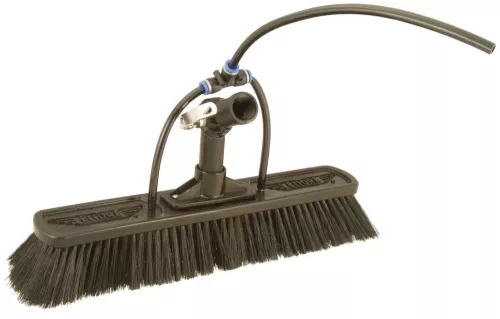Borste 35 cm Ettore Aquaclean – effektiv rengöringsborste med vattenmatning för fönsterputsning och fasadtvätt