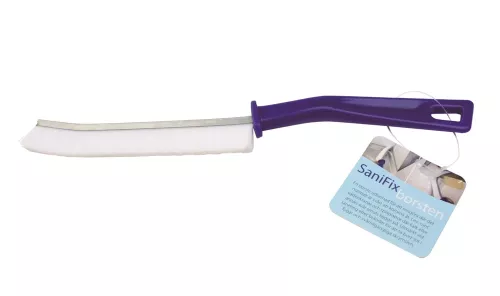 Sanifix borste blå – hygienisk och slitstark borste med färgkodning för zonindelad rengöring, idealisk för professionell användning inom livsmedelsindustri och sanitära utrymmen