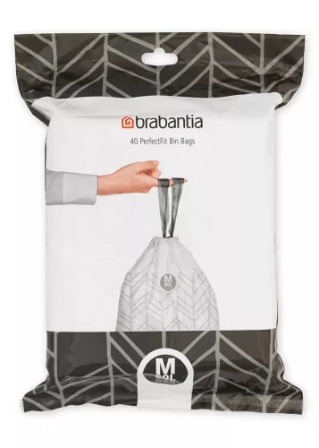 Brabantia avfallspåse 60L Bo M Dispenserpack – perfekt passform för Bo M soptunna, slitstark och lätt att byta