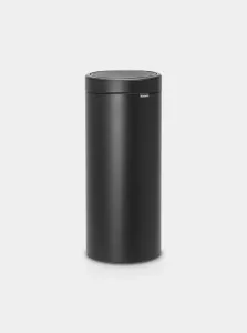 Avfallshink Brabantia Touch Bin New 30L Mineral Moonlight Black