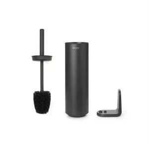 ​Brabantia WC-Borste med väggfäste Mineral Grå