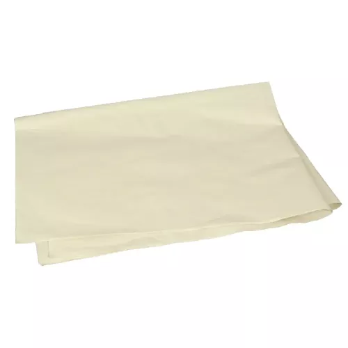 Britsunderlägg 1-lager 45x38 cm natur – engångsunderlägg för hygieniskt skydd av britsar och ytor