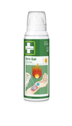 Burn Gel Spray Cederroth med brännskadegel 10 cl – snabb lindring och kylning av brännskador