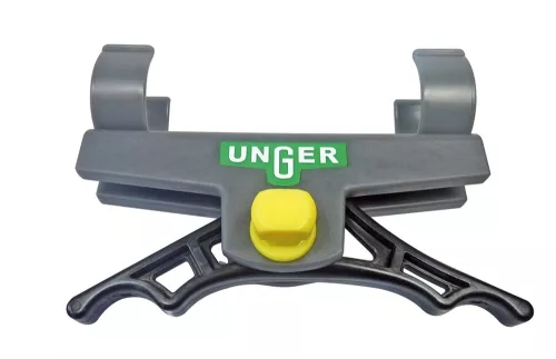 Unger HiFlo Control – ergonomiskt reglage för justering av vattenflöde i teleskopsystem, ger exakt kontroll vid professionell fönsterputsning med vattenmatat system
