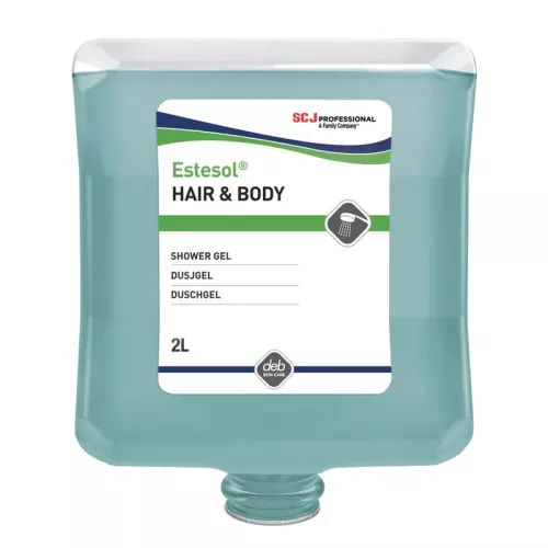 Cremetvål Estesol Hair & Body 2L – mild och återfuktande tvål för både hud och hår i praktisk storpack