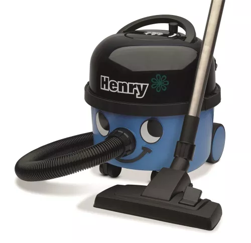 Dammsugare Numatic Henry blå 9L – kraftfull och pålitlig städmaskin med HEPA-filter för professionell rengöring