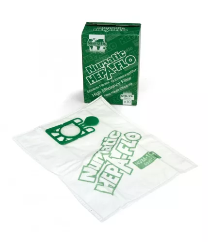 Dammsugarpåse Numatic Hepa-Flo 9L – högfiltrerande originalpåse för Henry-dammsugare, effektiv uppsamling av fint damm och allergener