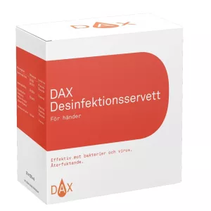​DAX Desinfektionsservett för händer 20st