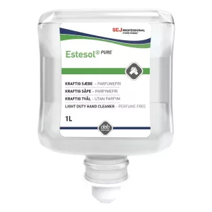 Deb dispenser för Estesol Lotion – väggmonterad hållare för cremetvålpatron  Dispenser till Deb Estesol Lotion – hygienisk tvålautomat för 1L eller 2L patroner