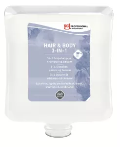 Deb Luxury 3in1 dispenser för duschtvål och hårvård – praktisk och hygienisk lösning för hår, kropp och händer i duschutrymmen