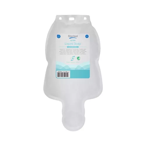 Dispenser för duschtvål Sterisol Ultra 700 ml – hygienisk väggmonterad lösning för offentliga duschutrymmen
